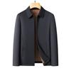 ROMON Men's Winter Insulated Collared Padded Jacket