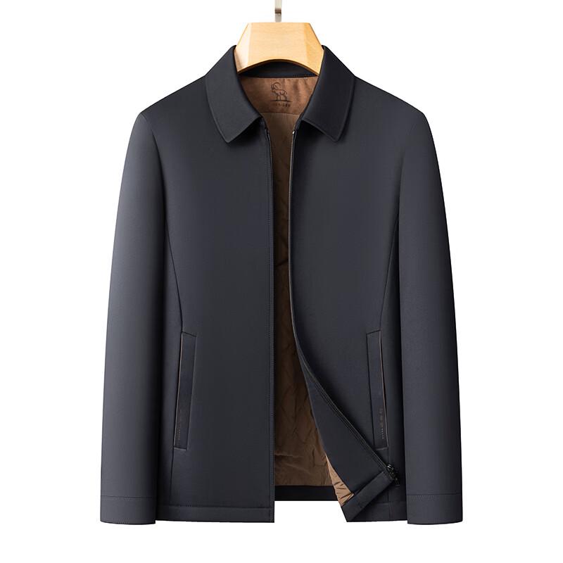 ROMON Men's Winter Insulated Collared Padded Jacket