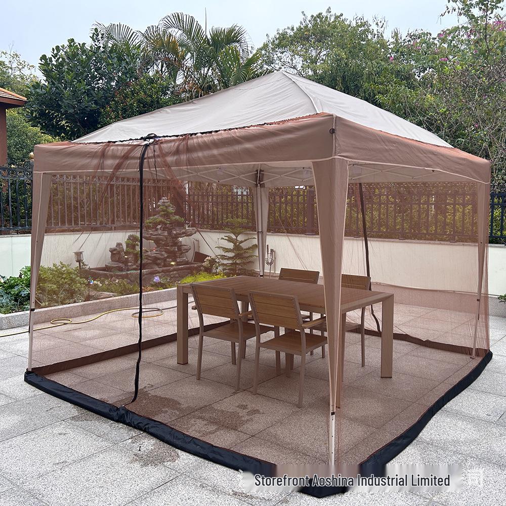 

Уличная беседка москитная сетка для зонтов для двора Fits Tent Size 300CM*300CM