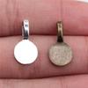 Multi Color Glue On Pad Bails Components For Resin Jewelry Projects Alloy