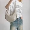 Fromheaven Unisex Casual Half Moon Crossbody Bag