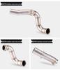 DUKE790 Titanium Exhaust Front Section: Non-Destructive AR Tail Upgrade.