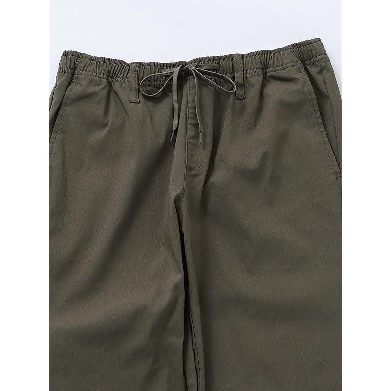 [Ships Any] pants Machine washable UV cut super stretch tapered easy men's 713100040 olive L