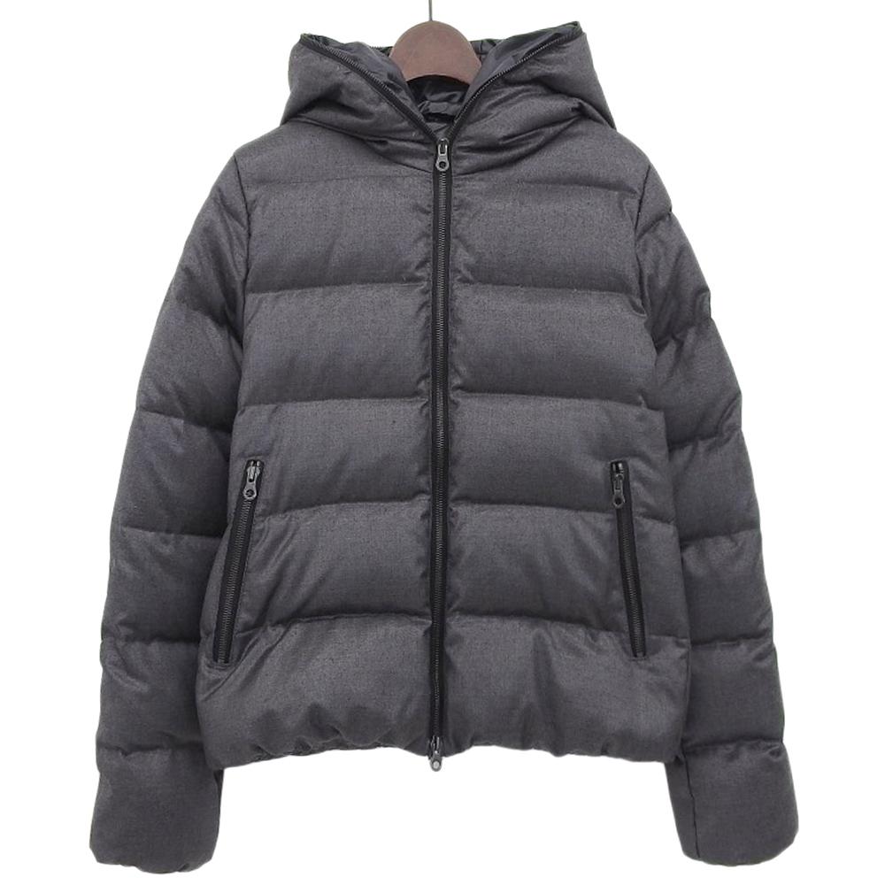 DUVETICA Women's Hooded Down Jacket, Gray, Size 38, 01936772 Jacket 38 grayUsed