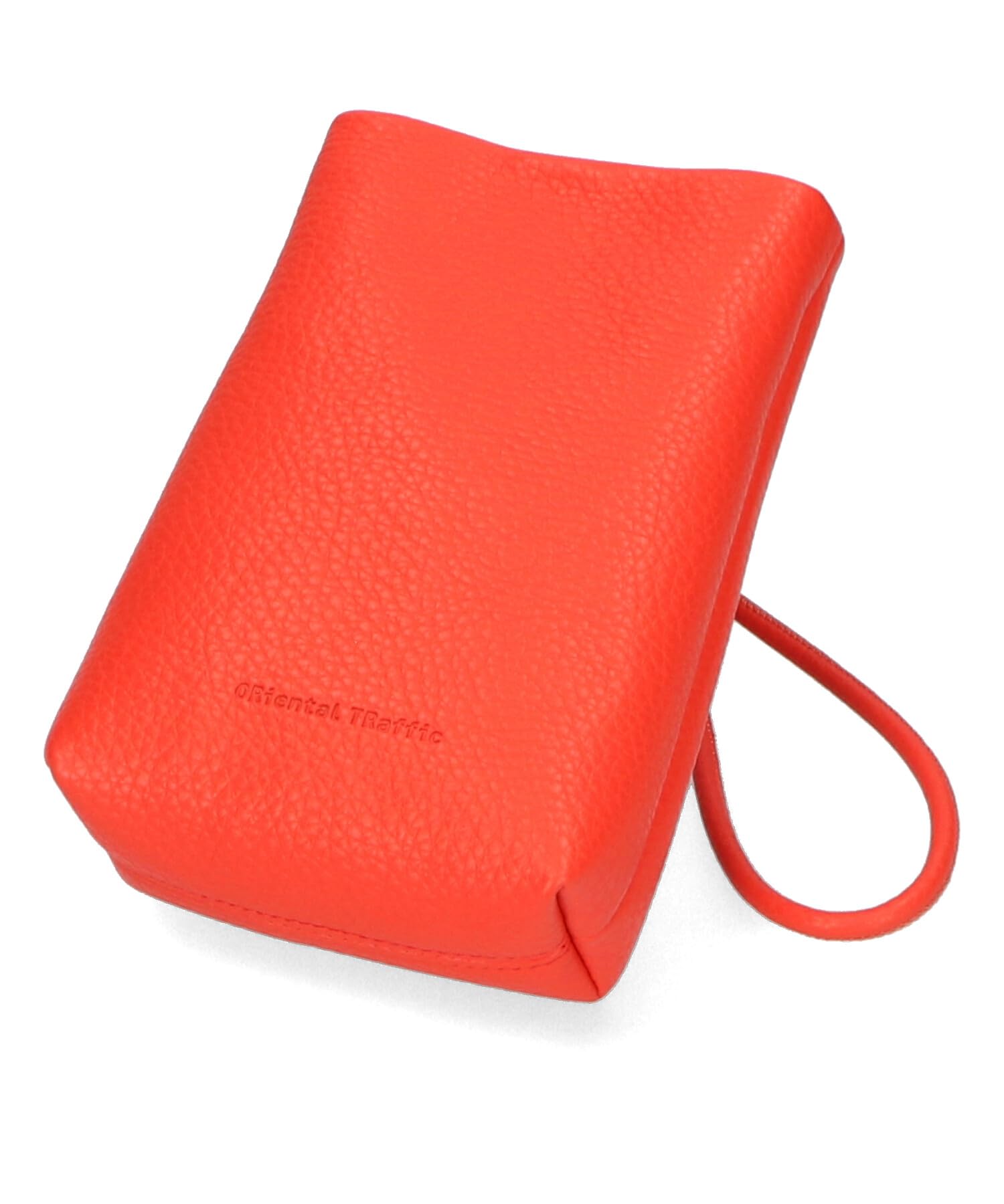 

Shoulder bag for mini smartphone shoulder smartphone mobile phone Orange [Oriental Traffic] women, bag, bag, pouch, pouch, crossbody, simple, помаранчевий
