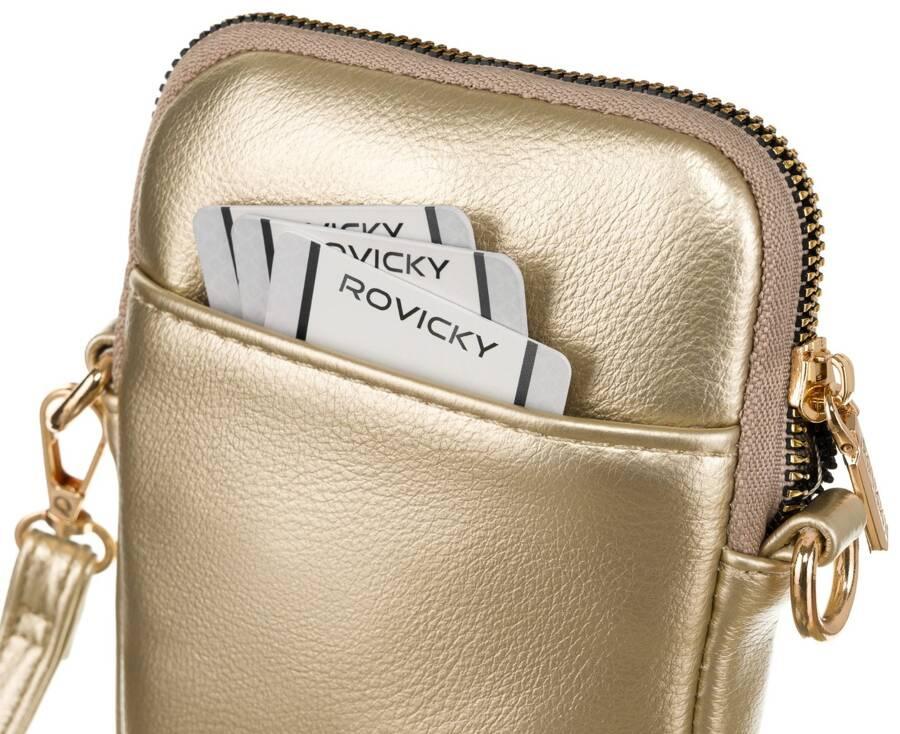 Mini-Handtasche für Damen aus Kunstleder - Rovicky