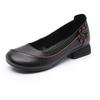 Fashion GKTINOO Women Shoes Genuine Leather 2025 Spring New Dress Shoes Women Large Size Low Heels Office Lady Shoes Women