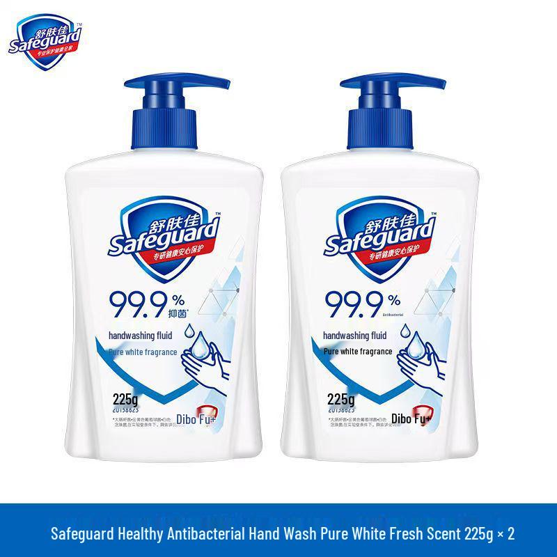 Safeguard Płyn do mycia rąk antybakteryjny Wiśnia 420g Opakowanie podwójne, Skuteczny w 99,9% i łagodny