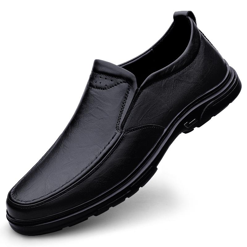 

New Lightweight Male Outdoor Loafers 2024 Hot Sale Men Genuine Leather Driving Shoes High Quality Male Comfortable Casual Shoe 44