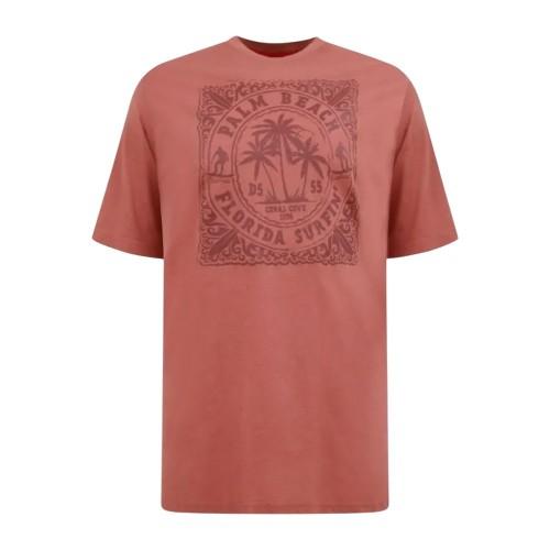 Duke Mens Titchmarsh D555 Florida Surfin Kingsize T-Shirt