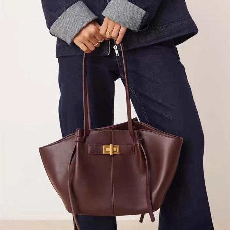 Damen Unterarm Knödel Tragetasche Luxus Flügel Design Trend Umhängetasche Große Kapazität Reise Handtasche Lässige Pendler Shopper