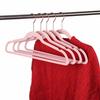 AREKUAEI Premium Blush Pink Velvet Hangers (50-Pack) Heavy-Duty - Non-Slip - Copper/Rose Gold Hooks, Space-Saving Clothes Hangers