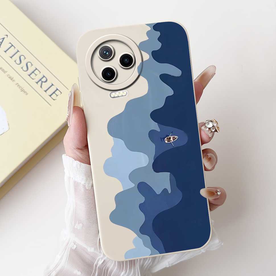 For Infinix Note 12 Pro 4G X676B 6.7" Case Colorful Flower Butterfly Soft Silicone Cover For Infinix Note12 2023 Bumper Casing