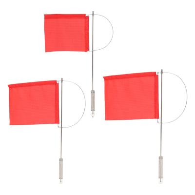 Wind Indicator Flag Monotypes Marine Mast Flag Wind Indicator Stainless Steel Red Boat Flag for Sail