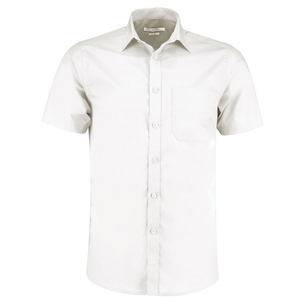Kustom Kit Womens/Ladies Poplin Classic Short-Sleeved Shirt