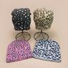 American Retro Leopard Print Spotted Knitted Hat Men And Women Warm Personality Hip Hop Skateboard Pullover Hat