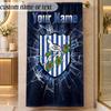 Beach TowelWest Bromwich Albion FC Custom Name Text Personalized Soft Towel for Beach Pool Indoor Home Decor Gift