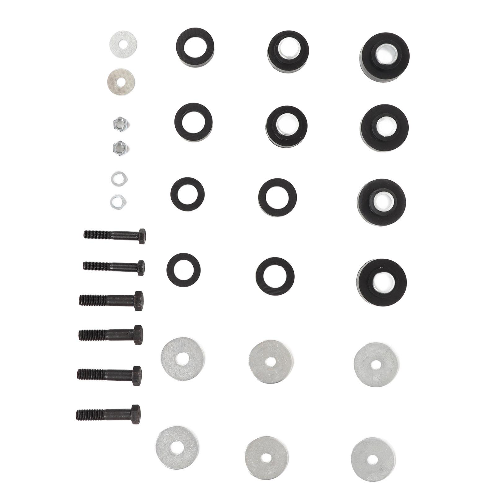 Комплект болтов и шайб для втулок крепления подрамника кузова Замена для Pontiac Firebird 1967–1972