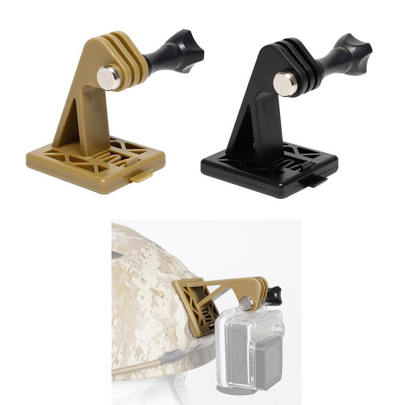 Camera Helmet Mount Bracket Lightweight Nylon Holder for M35 Helmet Shaped Cap Action