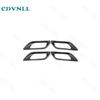 Inner Door Handle Decor Frame Cover Trim For Honda Fit/Jazz 2014-20 Bright Black