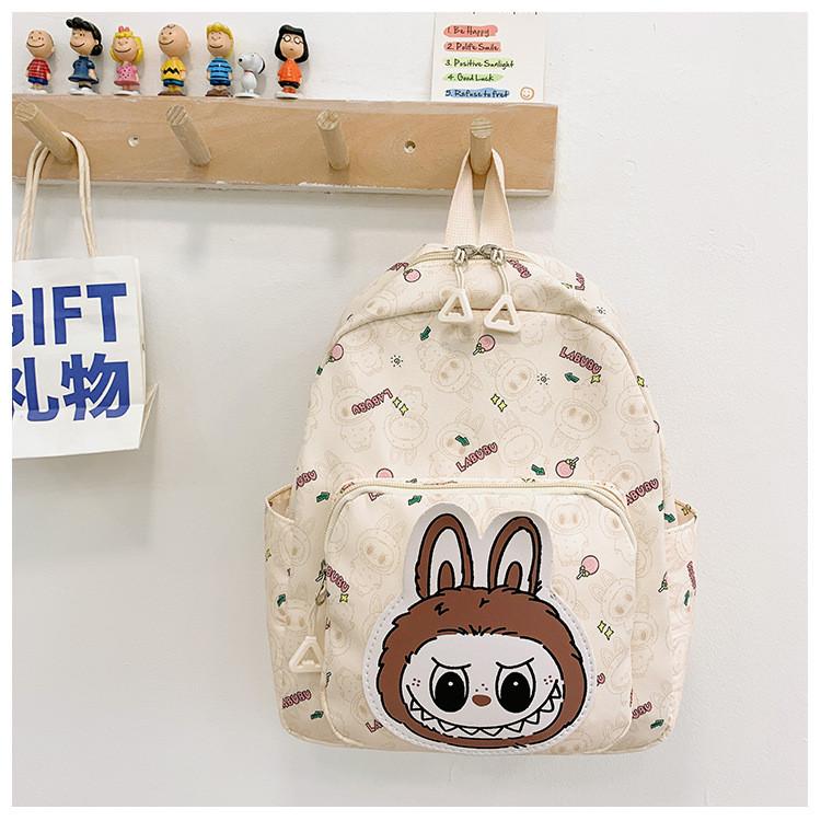 Trendy Labub Children's Backpack Stylish And Versatile Outdoor Daypack For Kids Aged 3-6