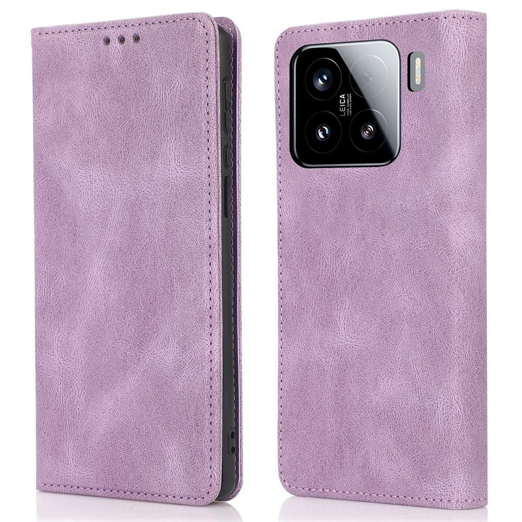 For Xiaomi 15 Case Wallet Magnetic Closing Leather Flip Phone Cover