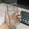 Etui na iPhone 15 z uchwytem na karty, Przezroczyste miękkie etui na 12 Pro i 16 z kieszonką na karty