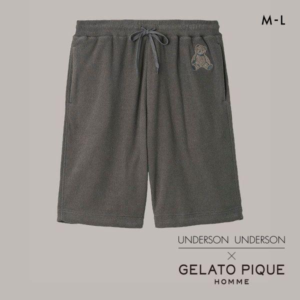 Anderson Anderson GELATO PIQUE HOMMEUNDERSON UNDERSON Pile Half Pants Bottom Unisex M-L
