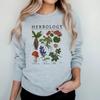 Mikina Herbologie Rostliny Kouzelný čaroděj Čarodějnická škola Mikina s kapucí Rostliny Botanická bylinkářství Mikiny s kapucí Wizard Topy Unisex Mikina s kapucí