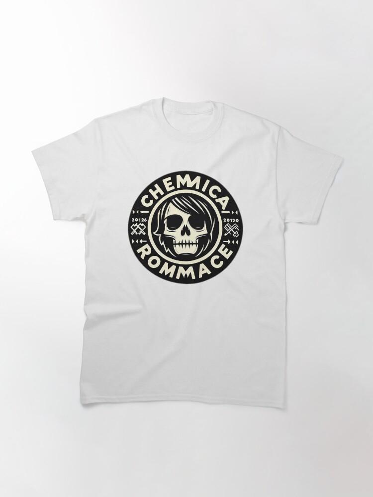 My Chemical RoUnisexce  MCR Graphic 2026 Unisexs TShirt Unisex ONeck 100 Cotton Short Sleeve Oversized Y2k Popular Vintage Tee