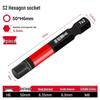 Extended S2 Hex Socket Driver Bits Set for Electric and Pneumatic Screwdrivers