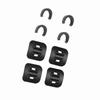 4 PCS Mountain Bike Brake Cable Tube Guide Shifter Adapter Bicycle Frame C Buckle