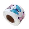 500Pcs Flower Butterfly Sticker Decorative Wrapping Sticker For Kid Adult Craft Scrapbooking Packaging Embellishments