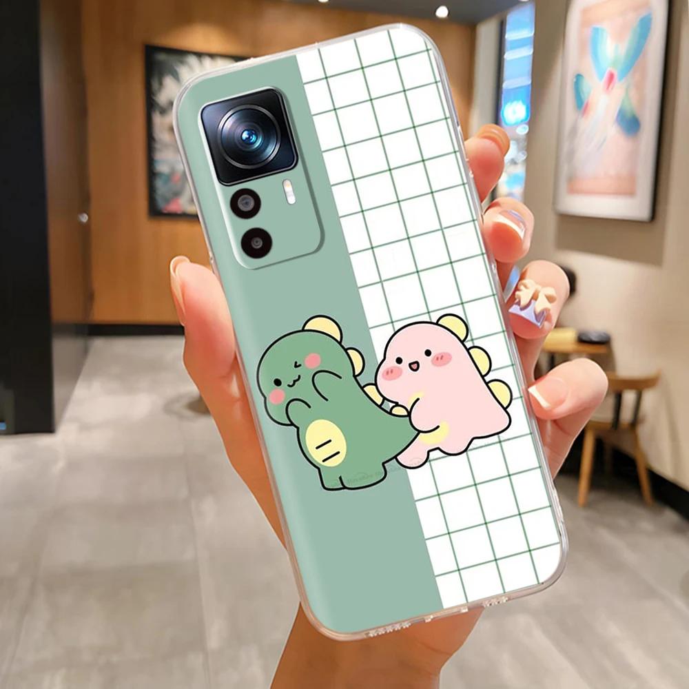 Pro Xiaomi Mi 12T 12 T Pro Pouzdro Průhledné Měkký Silikon Ochrana Čočky Zadní Kryt Pro Xiaomi Mi 12T 12 Mi12 12X Lite Pro Kryt Telefonu