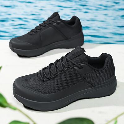 Fashion Lightweight Comfortable Sneakers for Men Non-Slip Casual Sports Shoes Lace-Up Running Shoes Men's Breathable Mesh Walking Shoes
