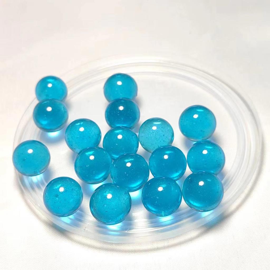 Colored Matte Frosted Glass Beads for Vase or Fish Tank Decoration