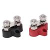 Battery Terminal Block M8 Positive Negative Post Connector Set Kit DC 12V 24V for Car Boat