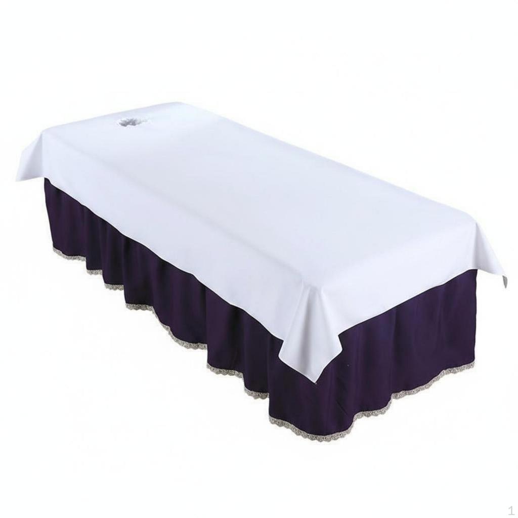 OilResistant Beauty Salon Bed Cover SkinFriendly Water Resistant Massage Table Sturdy