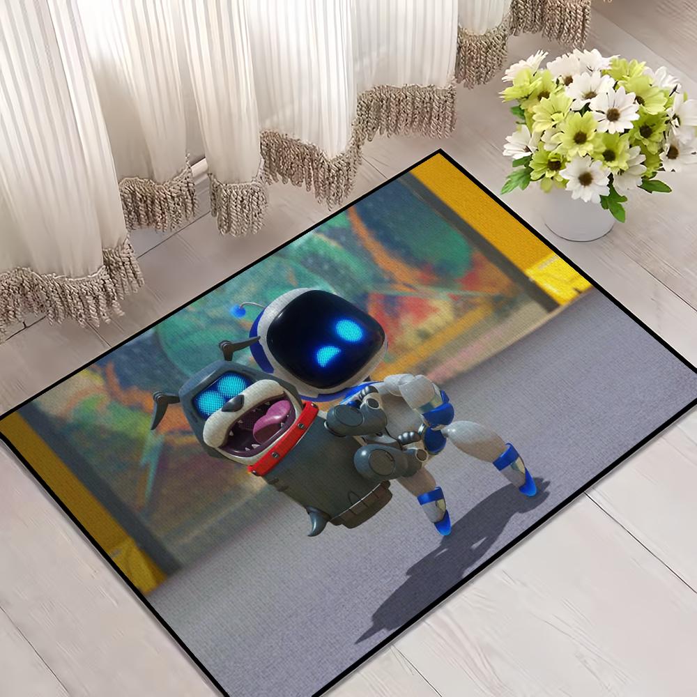 

Cute A-AstroS Bot Game Door Mat Welcome Entrance Balcony Bathroom Floor Non-slip Rug Bedroom Carpet Home Decoration 40x60cm