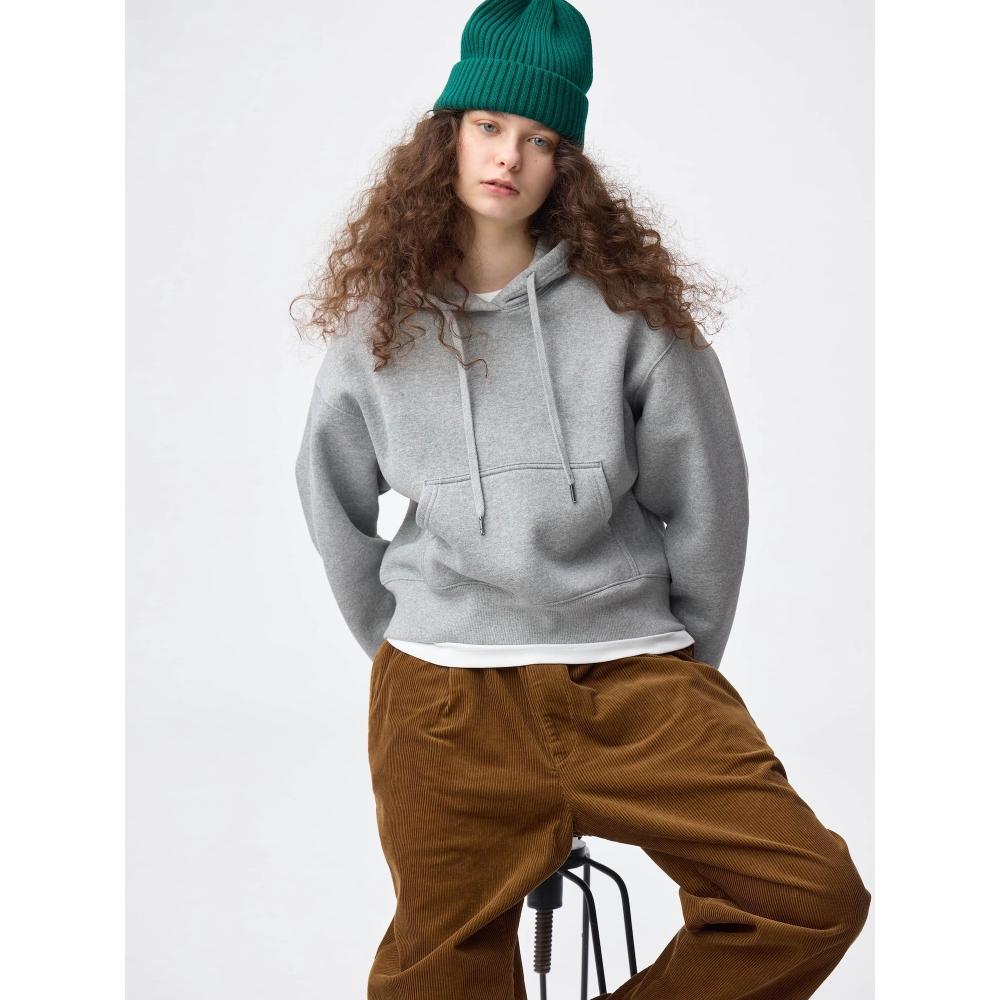 GU by Uniqlo Heavyweight Sweat Short Parka