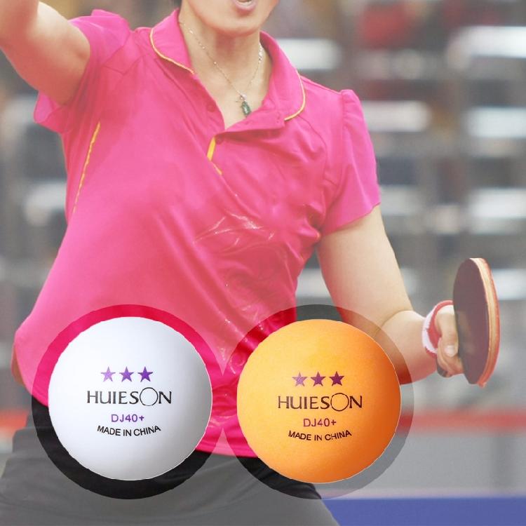 White & Black 3-Star Premium for ping pong Balls Advanced Training Table Tennis