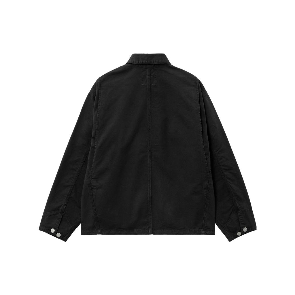 Carhartt WIP SS23 Michigan Jacket Classic Pocket Collar Casual Work Jacket Women Jackets Black I031567-89-GD
