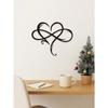 Gothic Heart Metal Wall Art Dark Romance Infinity Decor Halloween Christmas Gift
