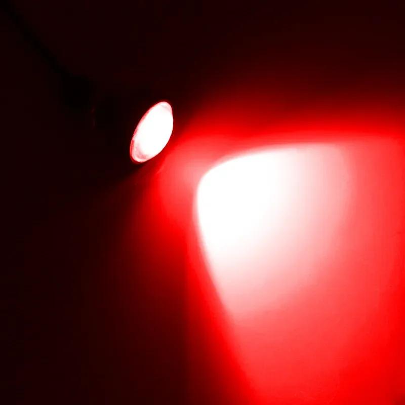 Aircraft Light Motorcycle Eagle Eye LED Flashing Light Motorcycle  and Decoration Car Grille Taillights Navigation Strobe Lights