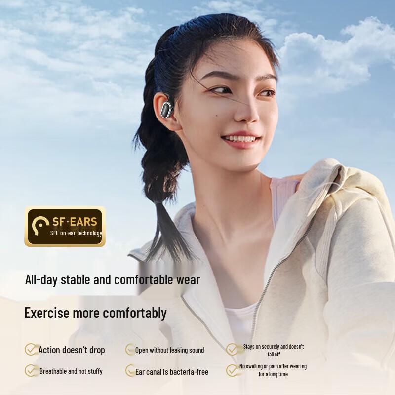 Monster Open-Ear Bone Conduction Sport Bluetooth Headphones