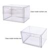 Acryl Transparente Schuhbox Klarer Schuhorganizer mit Deckel Kunststoff Schuhaufbewahrungsbox Stapelbar für Stiefel Sneaker Schuhe