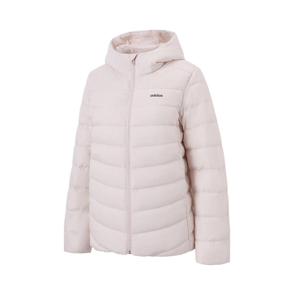 Adidas Outdoor Warm Waterproof Fashion Hooded Down Jacket Men Jackets Light-Pink JL9578