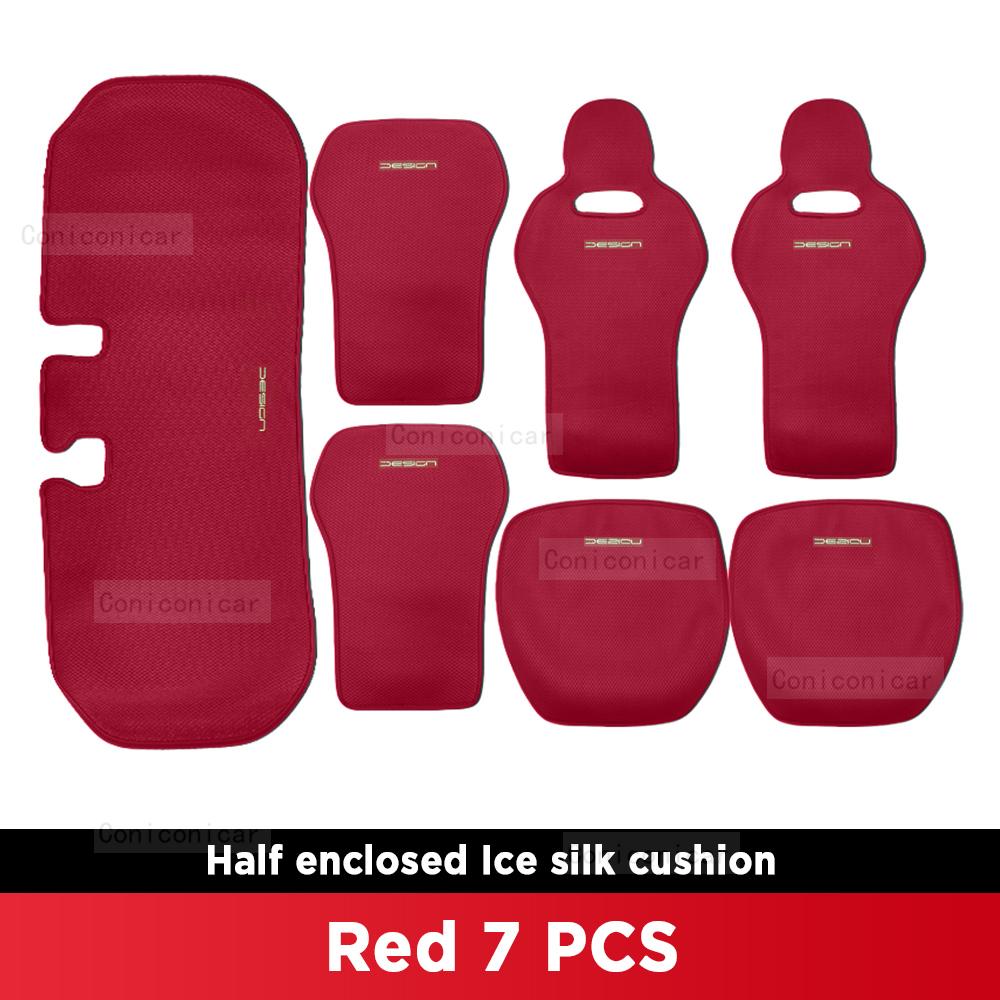 For BYD ATTO 3 YUAN PLUS EV 2022-2024 Car Cushion Summer Cool Cushion Seat Cover Car Cushion Seasonal Cool Ice Silk Cushion