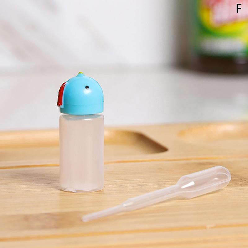 Mini Lunch Box Accessories Cute Pattern Sauce Box Squeeze Bottle Cartoon Tomato Honey Condiment Container For Kids