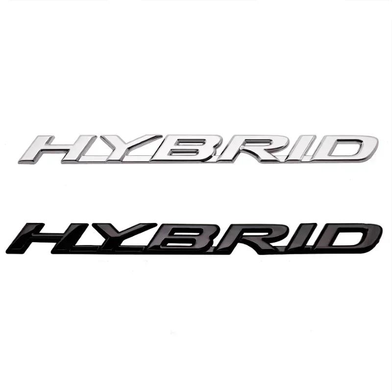AHN4 Emblema Metalică 3D HIBRIDă Portbagaj Spate Aripă Ușă Insignă Autocolant Auto pentru Lexus RX350 NX200 ES300 IS300 LX470 LX570